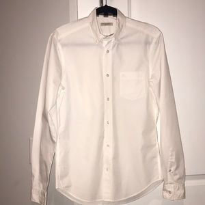 Women Burberry collared long sleeve shirt
